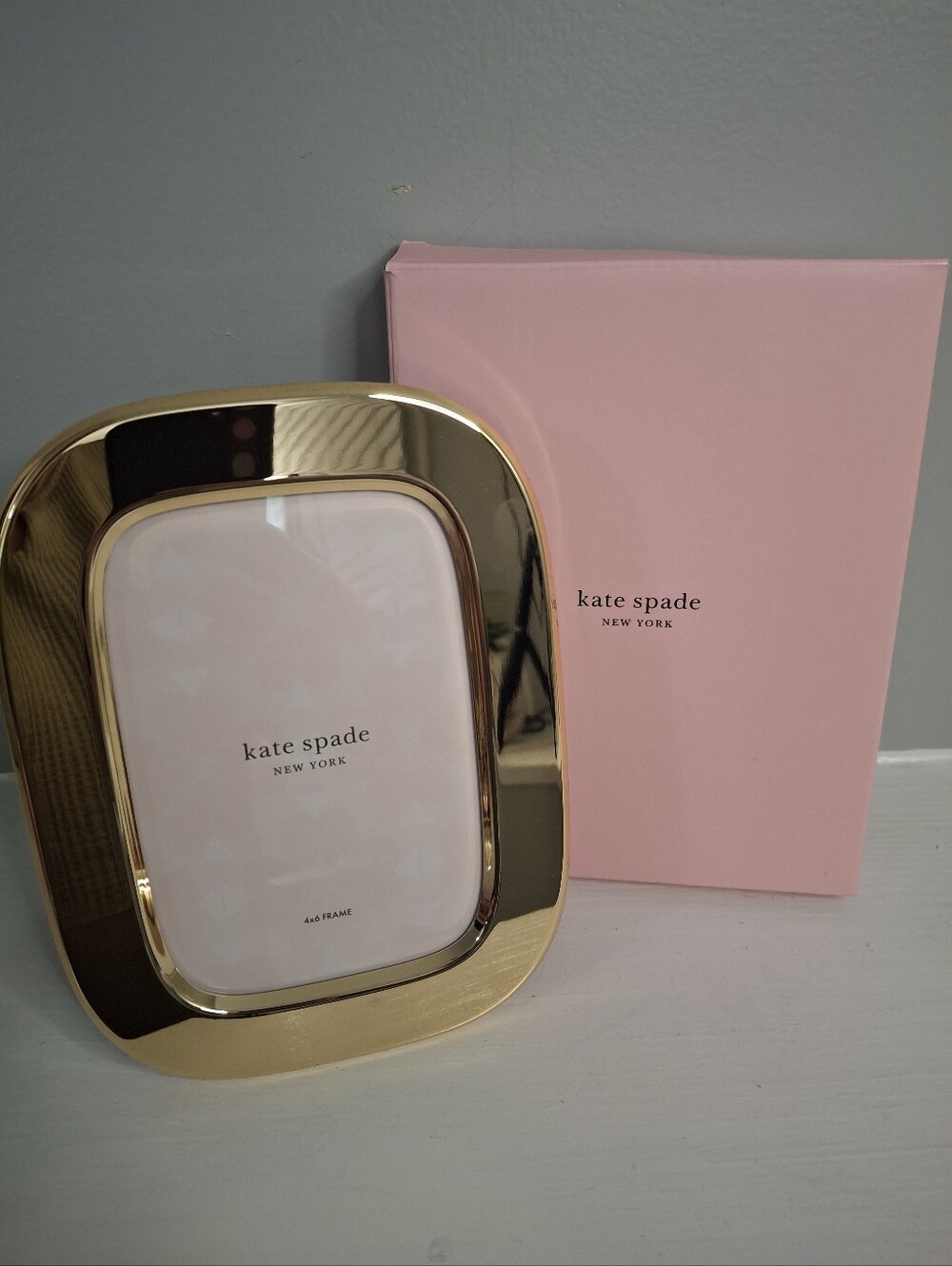 Kate Spade x Lenox South Street Gold 4x6 Oval Frame NIB